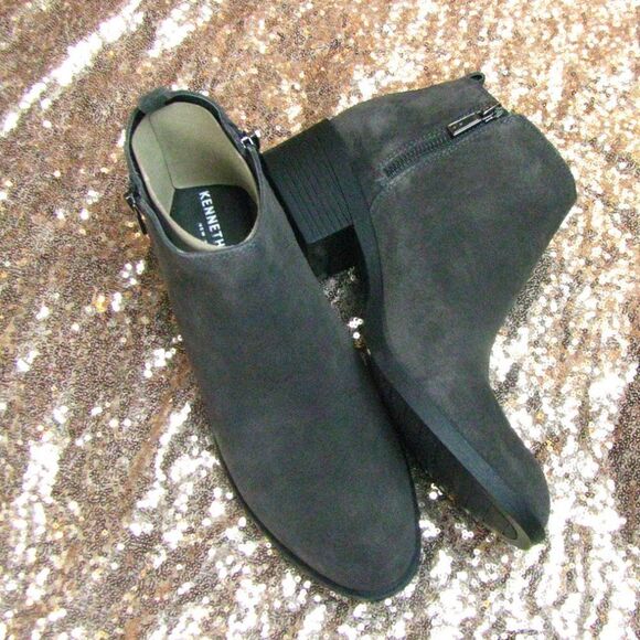 NIB Kenneth Cole suede ankle boots 8 - Picture 3 of 10